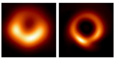 M87黑洞的新图像呈现了一个蓬松的环和它的高速喷流